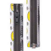 Rits deelbaar | Opti | spiraal S60 | 60 cm | 001 antraciet Deelbare Rits OPTI - D - S60 - 60 CM - 001 - ANTRACIET